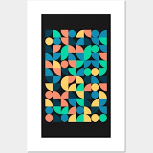 Rich Look Pattern - Shapes #18 Posters and Art